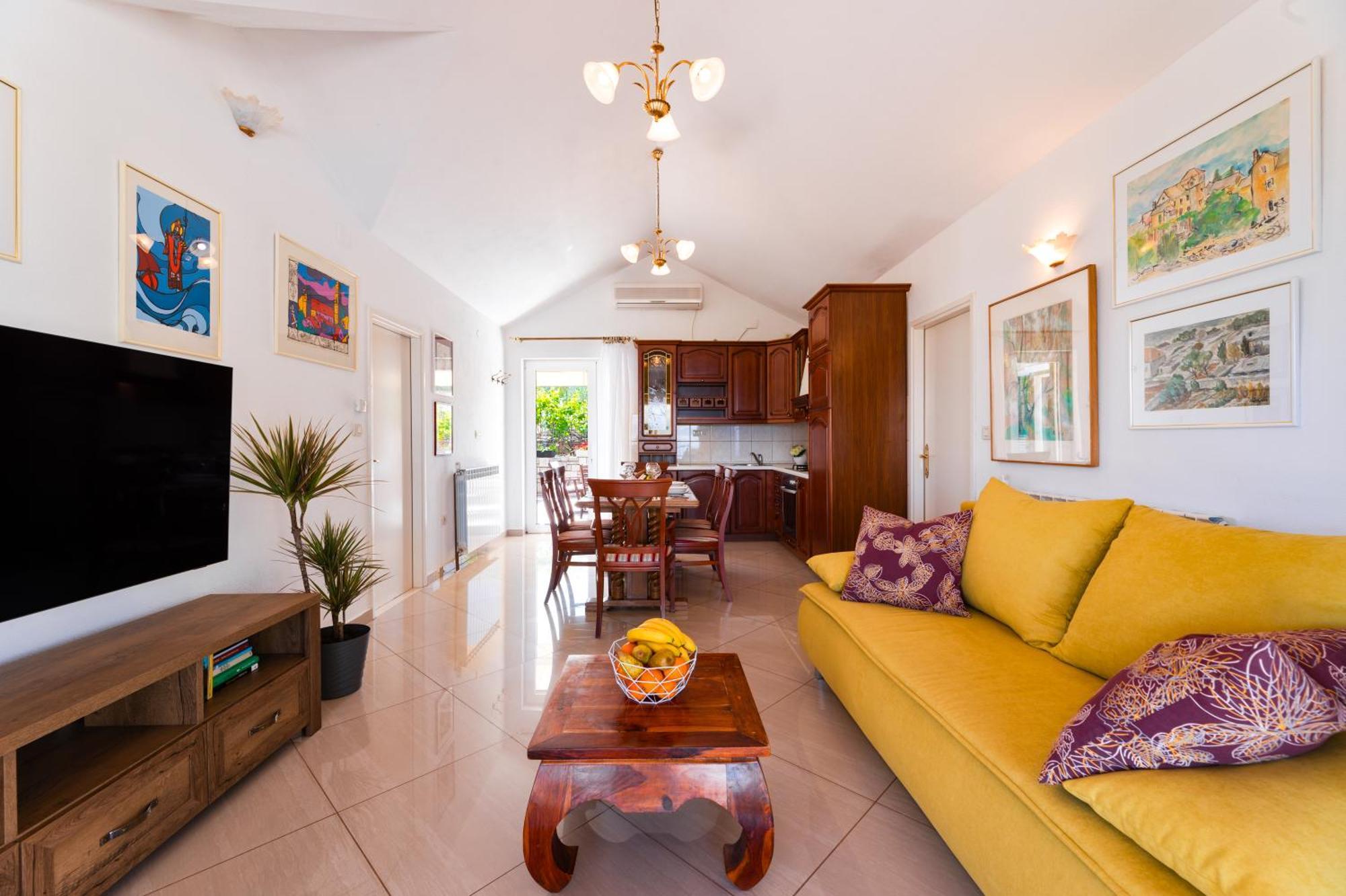 Agape - Three Bedroom On 15k M2 Olive Grove - Incredible 360 View - Free Parking - Private Pool And Jacuzzi