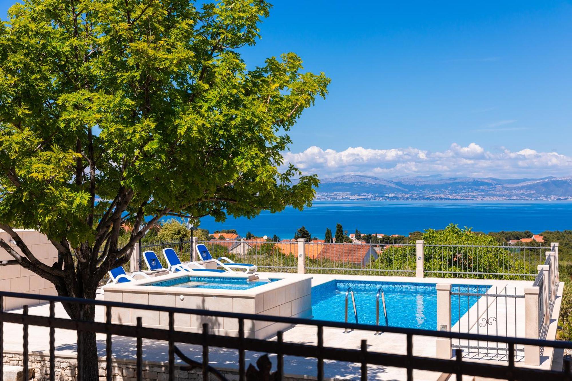 Agape - Three Bedroom On 15k M2 Olive Grove - Incredible 360 View - Free Parking - Private Pool And Jacuzzi *