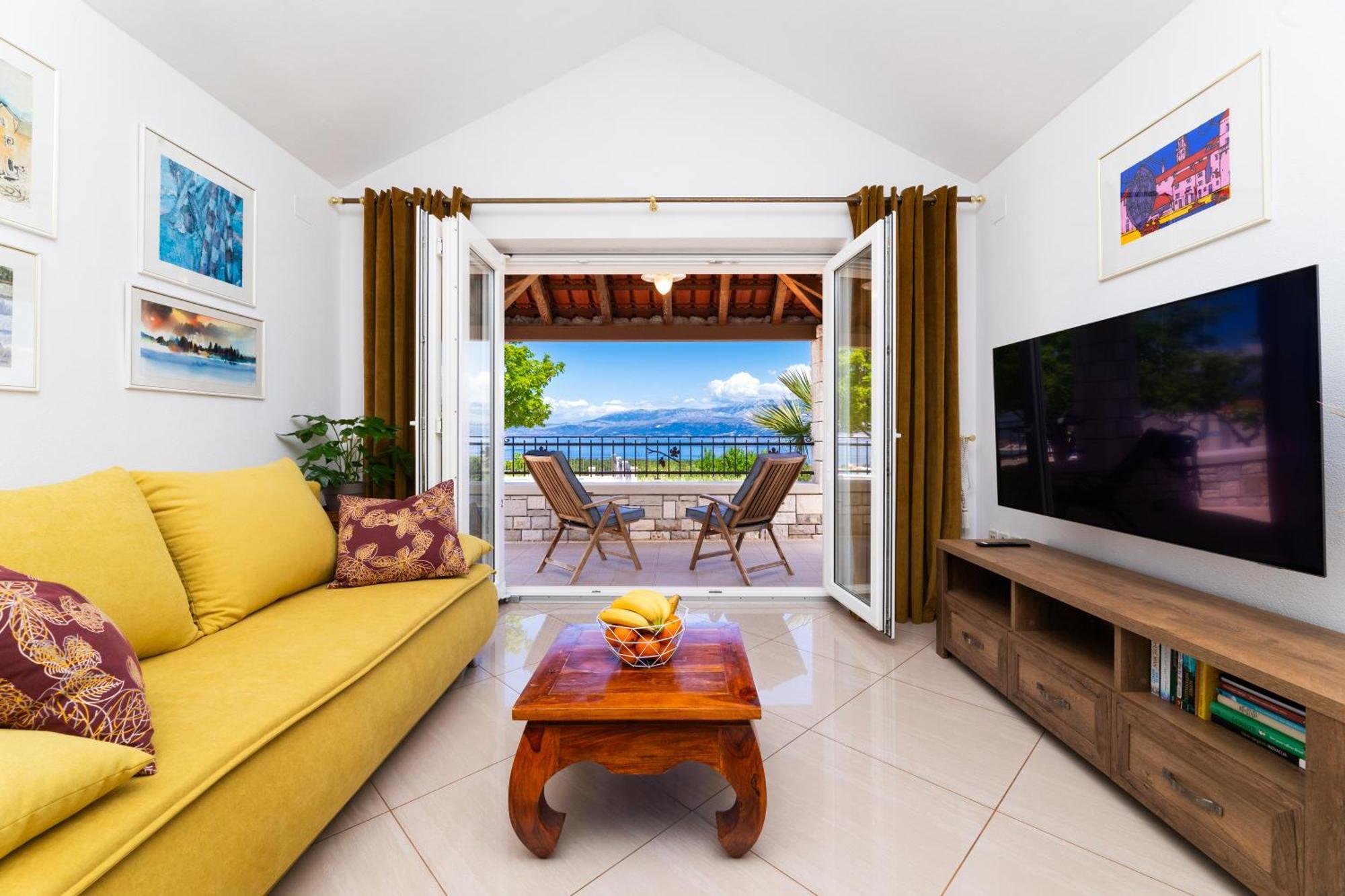 Villa Agape - Three Bedroom On 15k M2 Olive Grove - Incredible 360 View - Free Parking - Private Pool And Jacuzzi